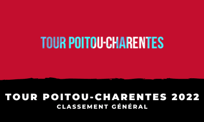 Tour Poitou-Charentes 2022 - Classement général