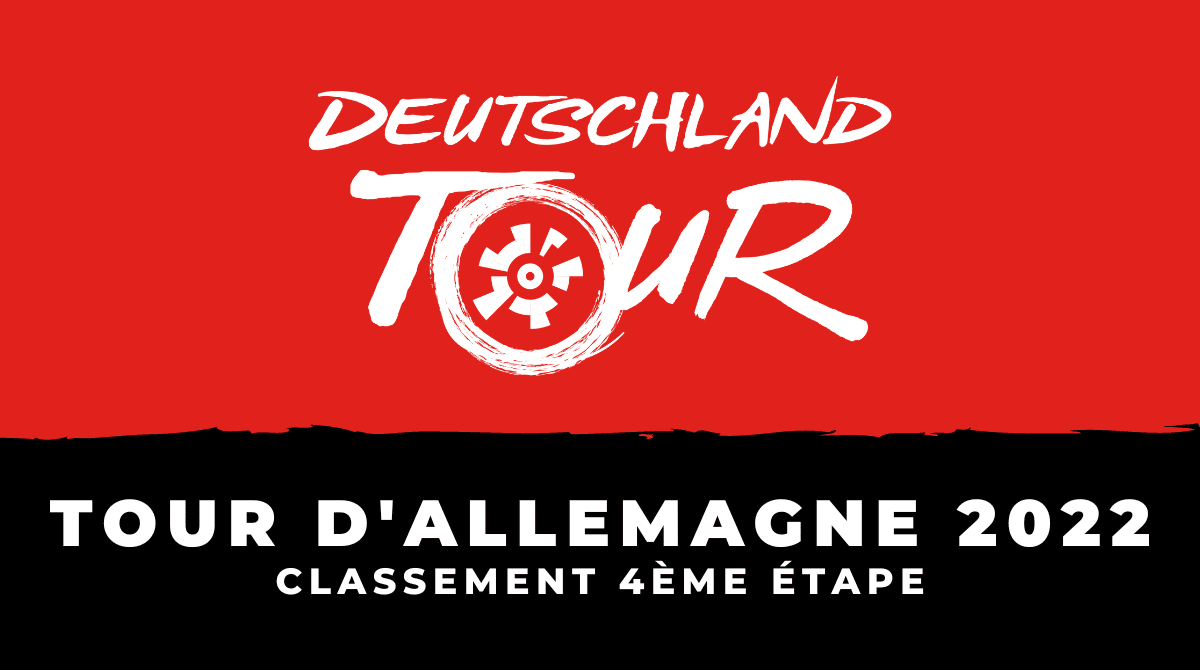 Tour d'Allemagne 2022 - Classement 4ème étape
