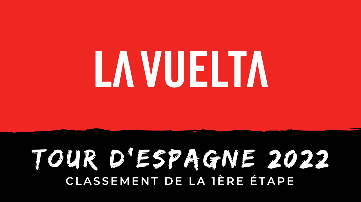 Tour d'Espagne 2022 - Classement 1ère étape