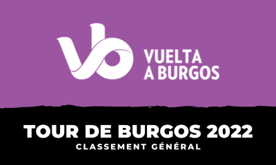 Tour de Burgos 2022 - Classement général