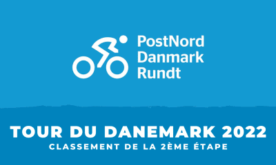 Tour du Danemark 2022 - Classement 2ème étape