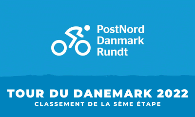 Tour du Danemark 2022 - Classement 5ème étape