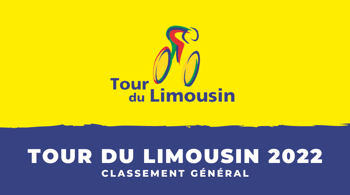 Tour du Limousin 2022 - Classement général