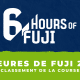 Classement 6 Heures de Fuji 2022