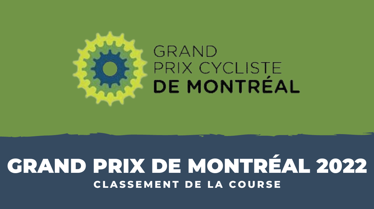 Classement Grand Prix de Québec 2022