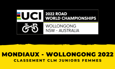 Mondiaux Cyclisme 2022 - Classement contre-la-montre juniors femmes