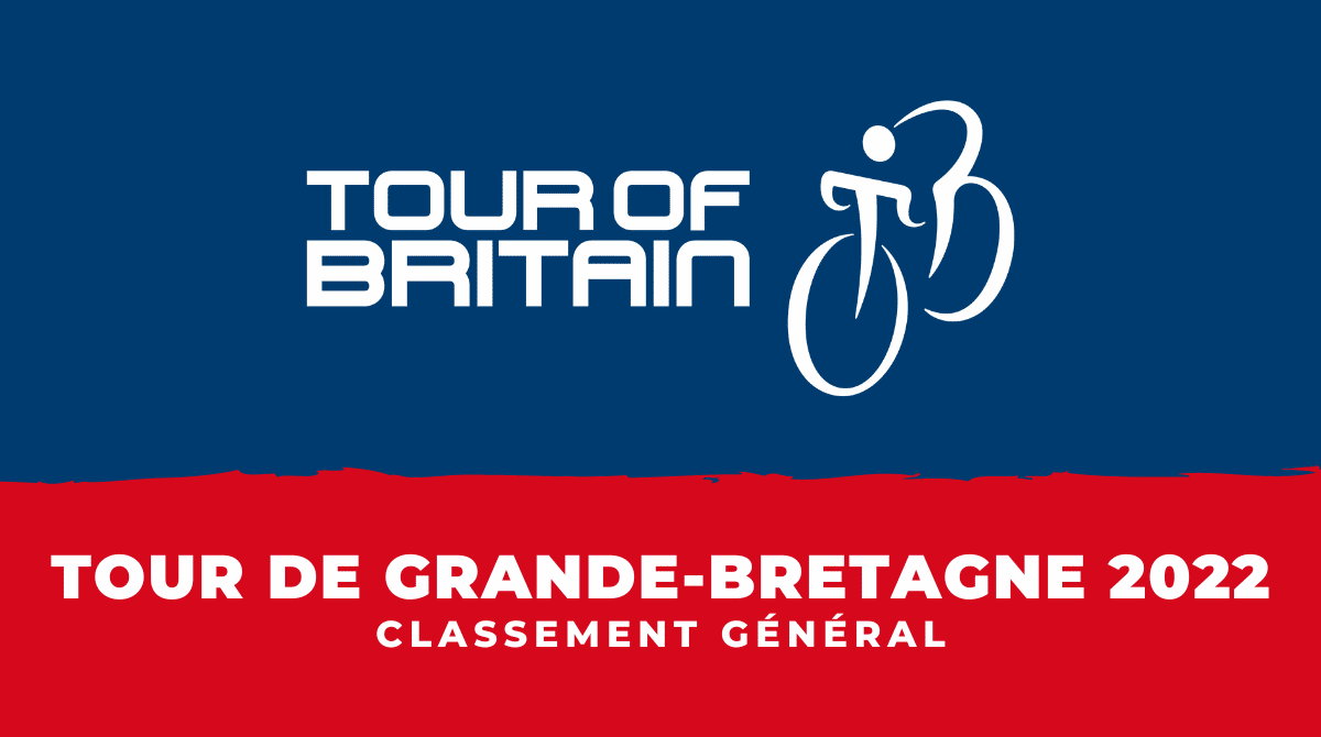 Tour de Grande-Bretagne 2022 - Classement général