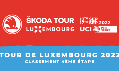 Tour du Luxembourg 2022 - Classement 4ème étape