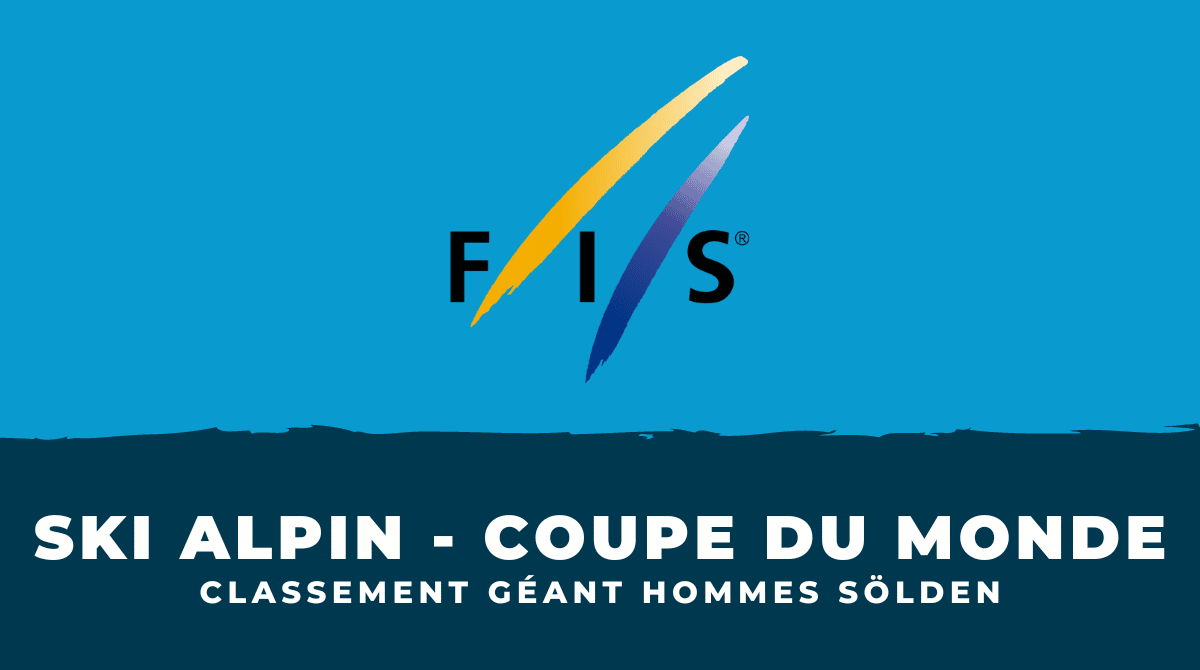 Classement Géant hommes Sölden 2022