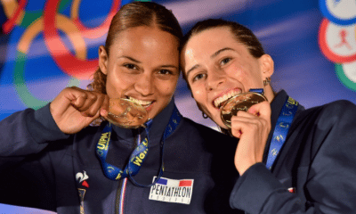 Pentathlon moderne Rebecca Castaudi et Jessye Gomesse championnes du monde U22 en relais