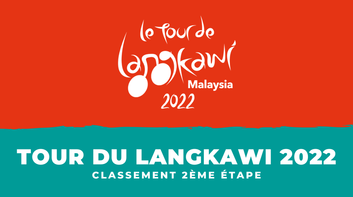 Tour du Langkawi 2022 - Classement 2ème étape