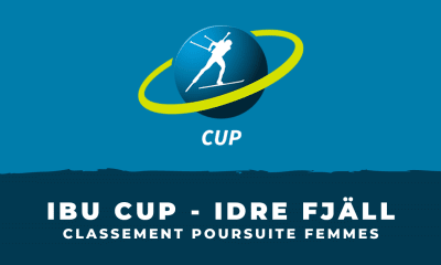 Biathlon IBU Cup Idre Fjäll - Classement poursuite femmes