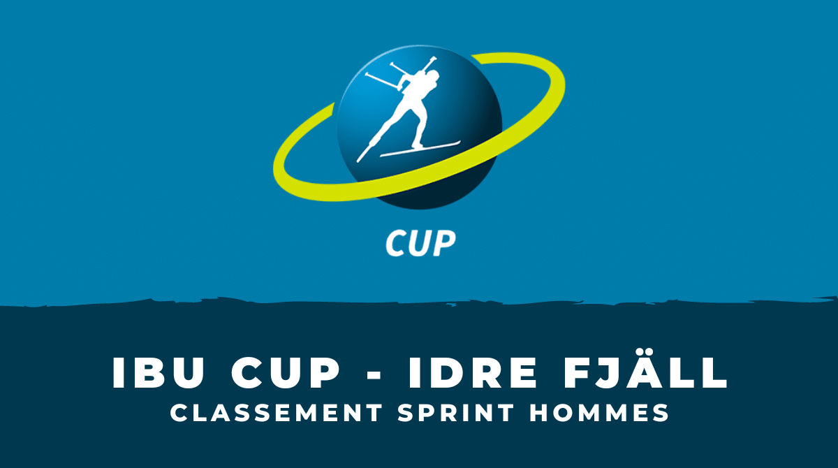 Biathlon IBU Cup Idre Fjäll - Classement sprint hommes