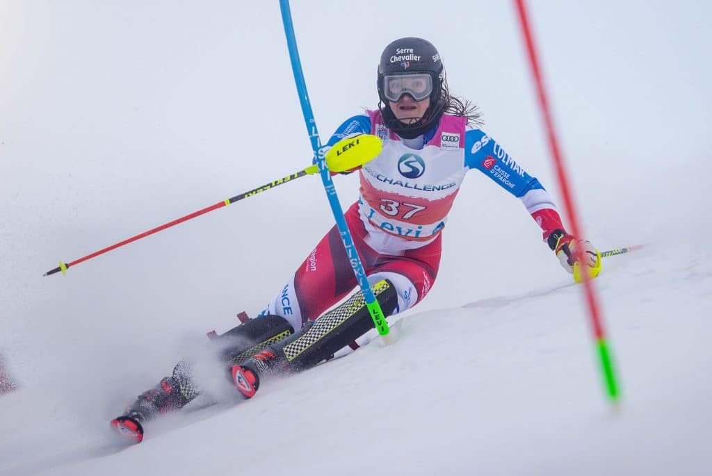 Chiara Pogneaux à Levi (Finlande)