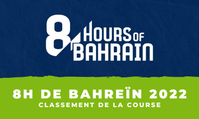 Classement 8 Heures de Bahreïn 2022