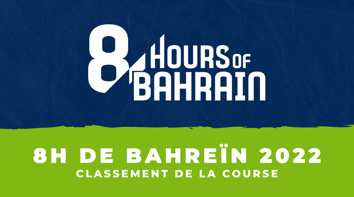 Classement 8 Heures de Bahreïn 2022
