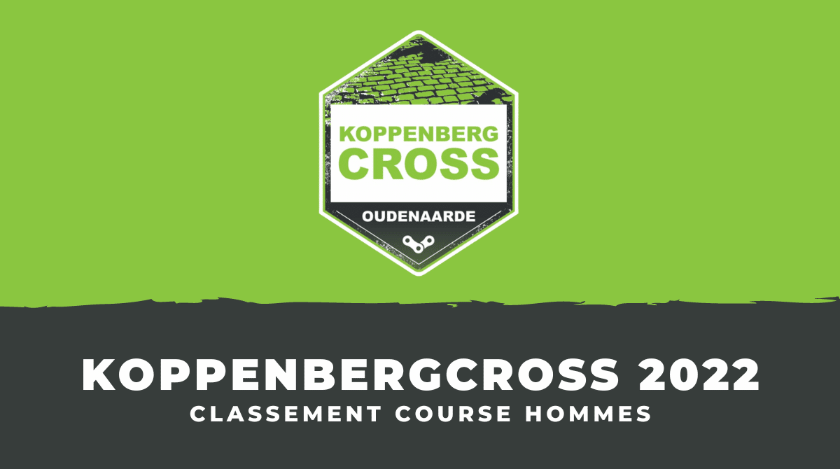 Koppenbergcross 2022 - Classement course hommes