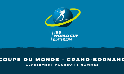 Biathlon Grand-Bornand 2022 - Classement Poursuite hommes