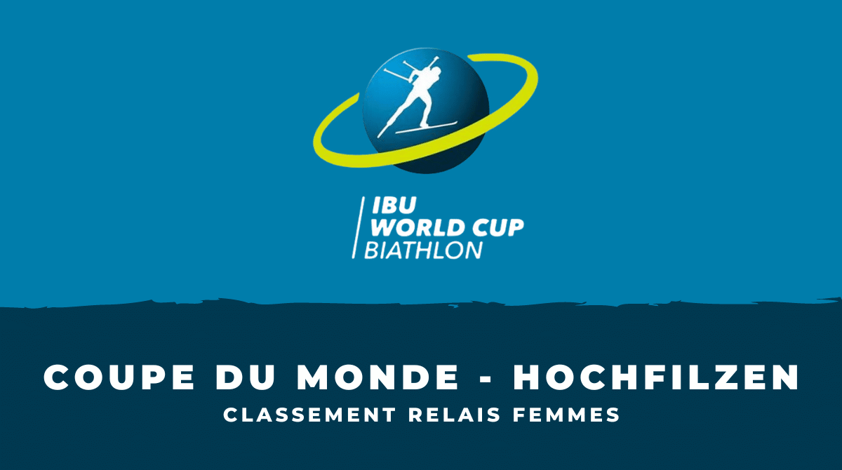 Biathlon Hochfilzen 2022 - Classement Relais femmes