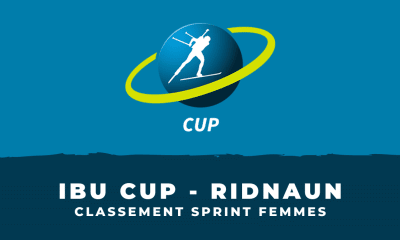 Biathlon IBU Cup Ridnaun - Classement sprint femmes