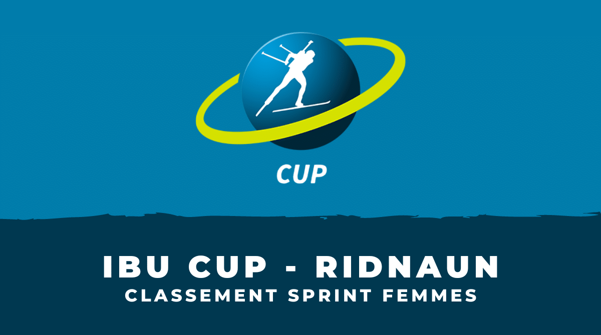 Biathlon IBU Cup Ridnaun - Classement sprint femmes