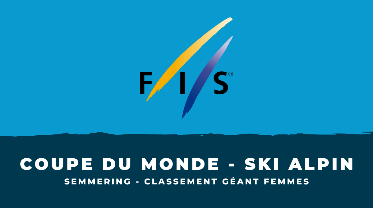 Classement Géant femmes Semmering 2022