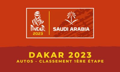 Dakar 2023 Autos - Classement 1ère étape