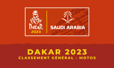 Dakar 2023 Motos - Classement général