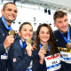 Natation Les Bleus en or sur 4 x 50 mètres nage libre mixte, avec le record du monde !