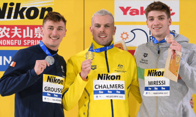 Natation Maxime Grousset vice-champion du monde du 100 mètres en petit bassin