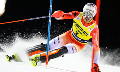 Ski alpin Daniel Yule gagne le slalom de Madonna di Campiglio