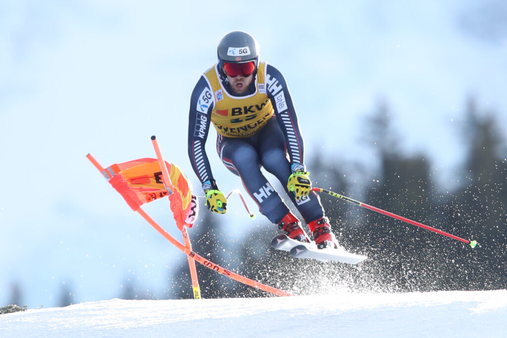 Aleksander Aamodt Kilde à l'aise sur le Super-G de Wengen