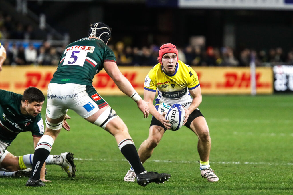 Baptiste Jauneau, désigé homme du match face à Leicester, n'aura pas pu éviter la défaire de Clermont face aux Tigers