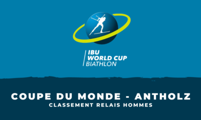 Biathlon Antholz 2023 - Classement Relais hommes