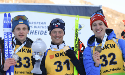 Biathlon Championnats d'Europe 2023 Endre Stroemsheim en or sur l'individuel, Meunier 8ème (1)