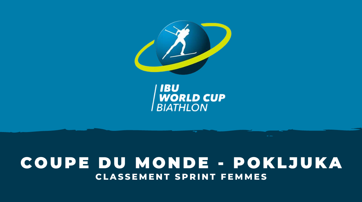 Biathlon Pokljuka 2023 - Classement Sprint femmes