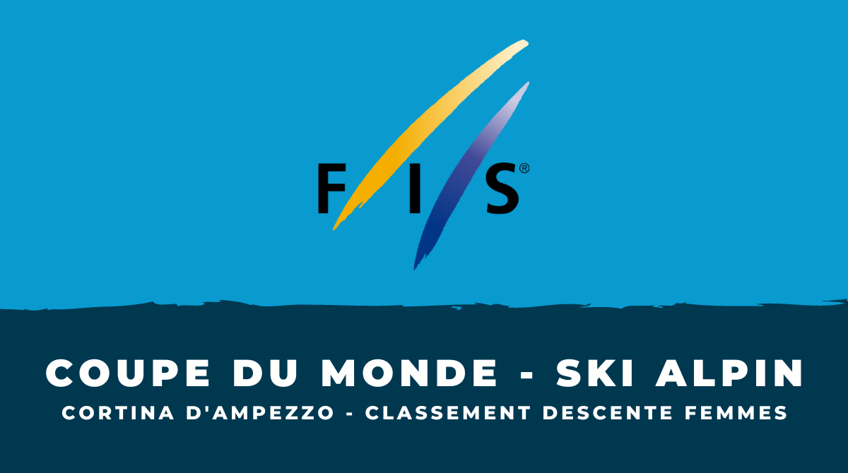 Classement Descente femmes Cortina d'Ampezzo 2023