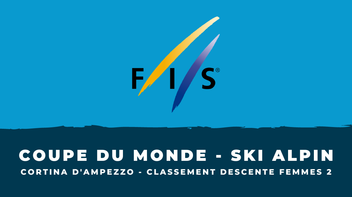 Classement Deuxième descente femmes Cortina d'Ampezzo 2023