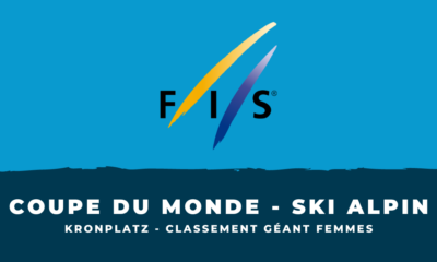 Classement Géant femmes Kronplatz 2023