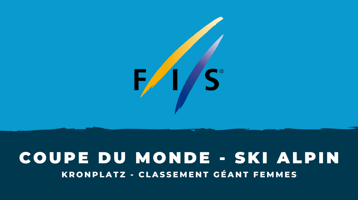 Classement Géant femmes Kronplatz 2023