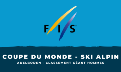 Classement Géant hommes Adelboden 2023