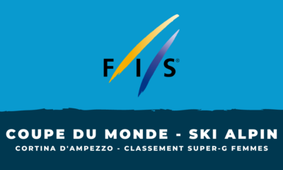 Classement Super-G femmes Cortina d'Ampezzo 2023