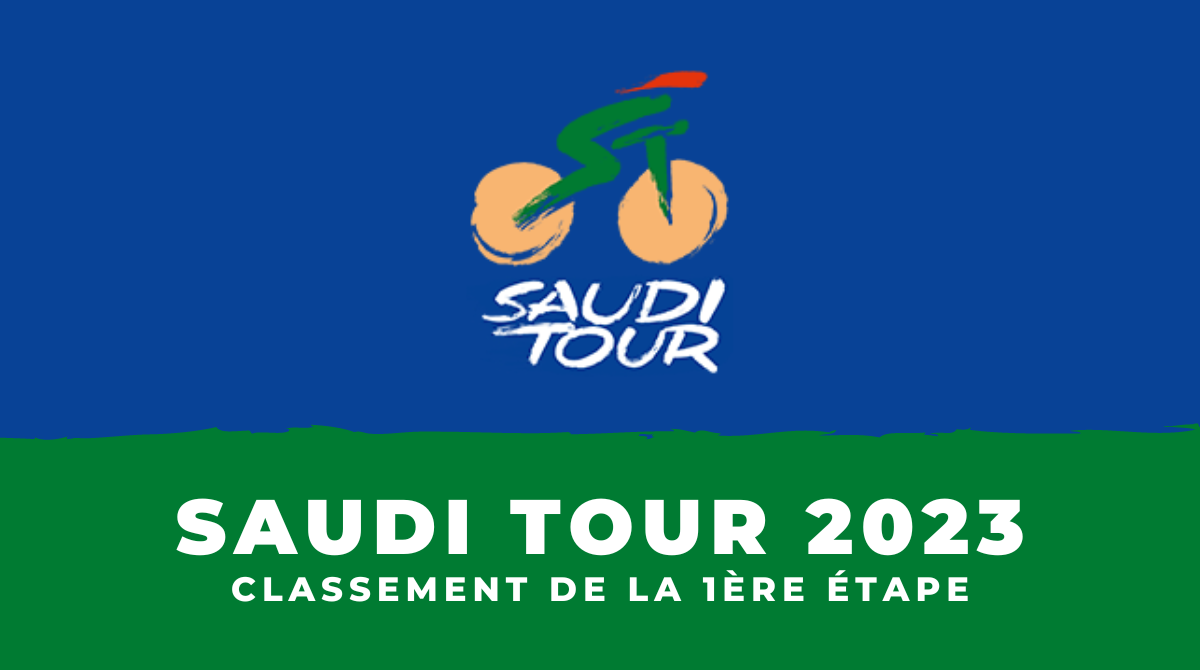 Saudi Tour 2023 - Classement 1ère étape