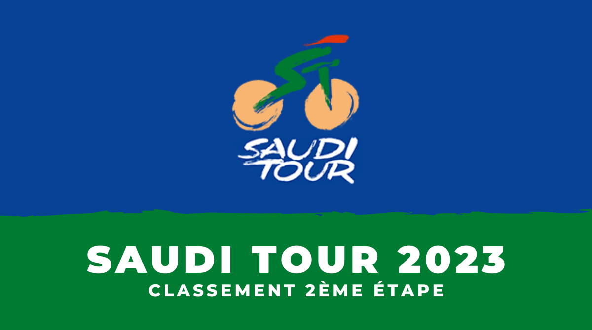 Saudi Tour 2023 - Classement 2ème étape