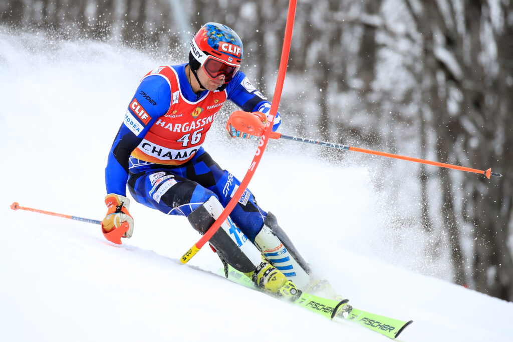 AJ Ginnis, la sensation du slalom de Chamonix