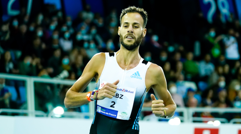 Azeddine Habz deuxième performeur français de l'histoire sur 1500 m indoor