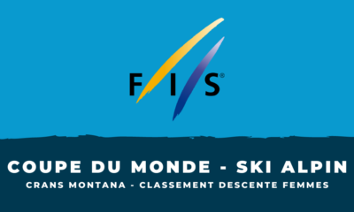Classement Descente femmes Crans Montana 2023