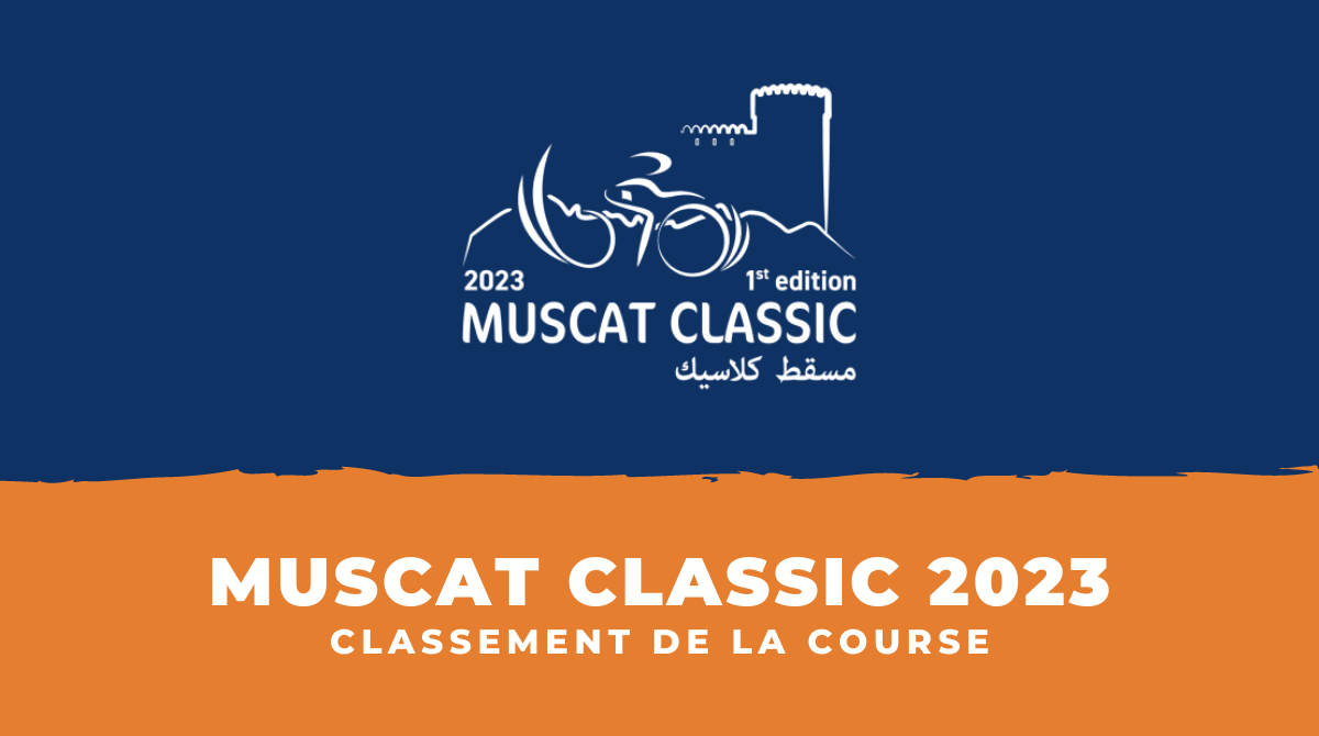 Classement Muscat Classic 2023