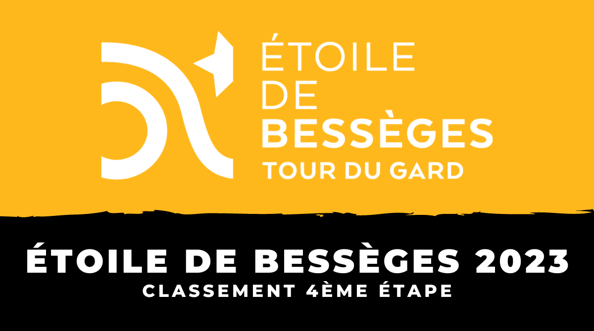 Étoile de Bessèges 2023 - Classement 4ème étape