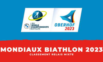 Mondiaux Biathlon 2023 - Classement Relais mixte